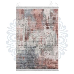 فرشینه دفه از جنس پارچه هازان مخمل ترک طرح مدرن کد 597