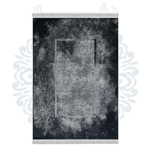 فرشینه دفه از جنس پارچه هازان مخمل ترک طرح مدرن کد 608