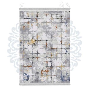 فرشینه دفه از جنس پارچه هازان مخمل ترک طرح مدرن کد 615