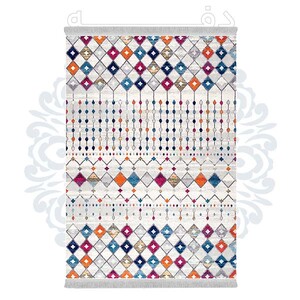 فرشینه دفه از جنس پارچه هازان مخمل ترک طرح مدرن کد 628