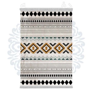 فرشینه دفه از جنس پارچه هازان مخمل ترک طرح مدرن کد 630