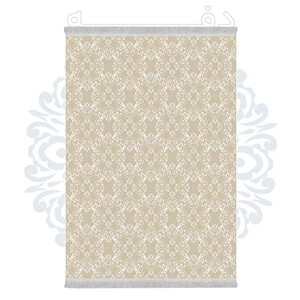 فرشینه دفه از جنس پارچه هازان مخمل ترک طرح مدرن کد 631