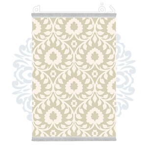 فرشینه دفه از جنس پارچه هازان مخمل ترک طرح مدرن کد 632