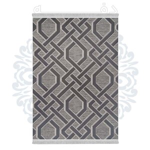 فرشینه دفه از جنس پارچه هازان مخمل ترک طرح مدرن کد 635