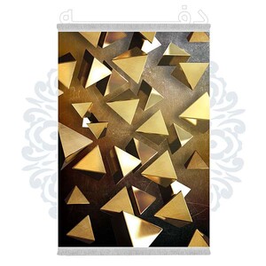 فرشینه دفه از جنس پارچه هازان مخمل ترک طرح مدرن کد 641