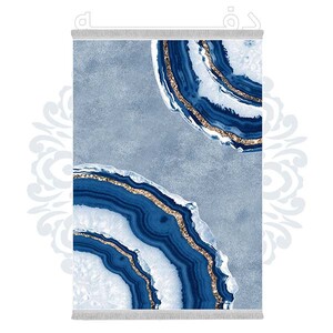 فرشینه دفه از جنس پارچه هازان مخمل ترک طرح مدرن کد 645