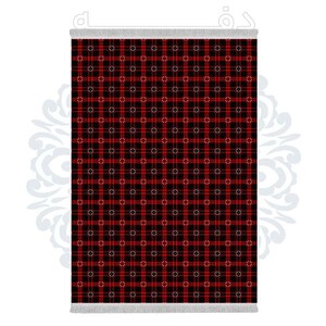 فرشینه دفه از جنس پارچه هازان مخمل ترک طرح مدرن کد 650