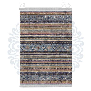 فرشینه دفه از جنس پارچه هازان مخمل ترک طرح مدرن کد 666