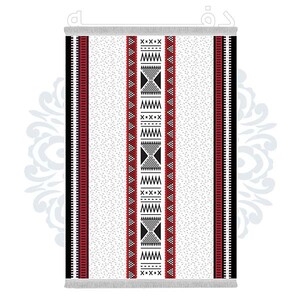 فرشینه دفه از جنس پارچه هازان مخمل ترک طرح مدرن کد 667