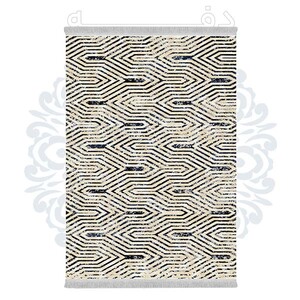 فرشینه دفه از جنس پارچه هازان مخمل ترک طرح مدرن کد 671