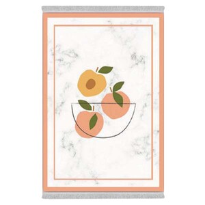 فرشینه دفه از جنس پارچه هازان ترک طرح آشپزخانه کد 4