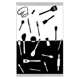 فرشینه دفه از جنس پارچه هازان ترک طرح آشپزخانه کد 6