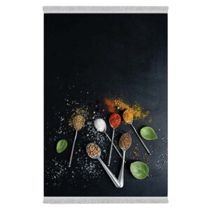 فرشینه دفه از جنس پارچه هازان ترک طرح آشپزخانه کد 7