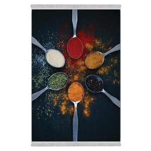 فرشینه دفه از جنس پارچه هازان ترک طرح آشپزخانه کد 17