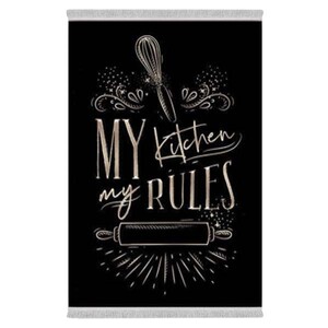 فرشینه دفه از جنس پارچه هازان ترک طرح آشپزخانه کد 20