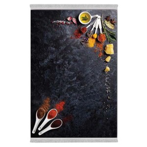 فرشینه دفه از جنس پارچه هازان ترک طرح آشپزخانه کد 21