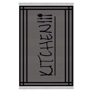 فرشینه دفه از جنس پارچه هازان ترک طرح آشپزخانه کد 24