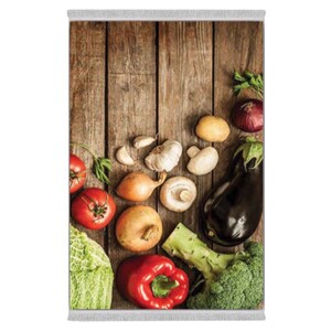 فرشینه دفه از جنس پارچه هازان ترک طرح آشپزخانه کد 27