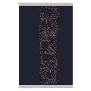 فرشینه دفه از جنس پارچه هازان ترک طرح آشپزخانه کد 33