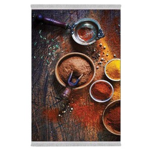 فرشینه دفه از جنس پارچه هازان ترک طرح آشپزخانه کد 46