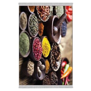 فرشینه دفه از جنس پارچه هازان ترک طرح آشپزخانه کد 64