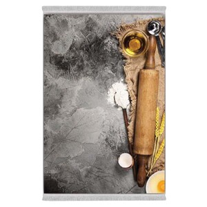 فرشینه دفه از جنس پارچه هازان ترک طرح آشپزخانه کد 67