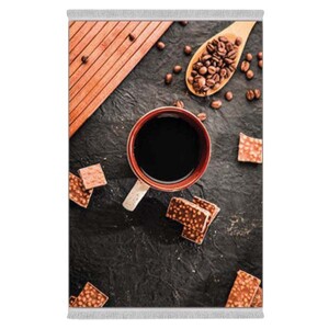 فرشینه دفه از جنس پارچه هازان ترک طرح آشپزخانه کد 71