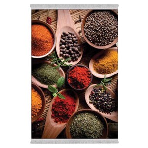 فرشینه دفه از جنس پارچه هازان ترک طرح آشپزخانه کد 84