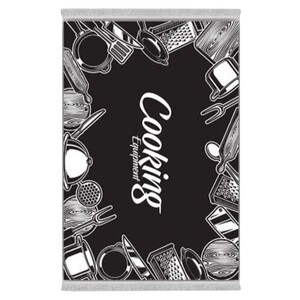 فرشینه دفه از جنس پارچه هازان ترک طرح آشپزخانه کد 92