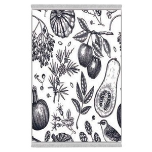 فرشینه دفه از جنس پارچه هازان ترک طرح آشپزخانه کد 98