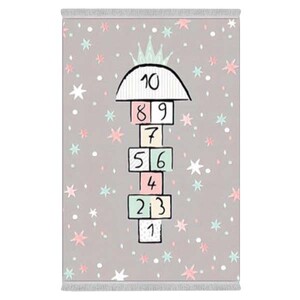 فرشینه دفه از جنس پارچه شانل ترک طرح فانتزی کد 7