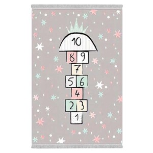 فرشینه دفه از جنس پارچه شانل ترک طرح فانتزی کد 8