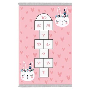 فرشینه دفه از جنس پارچه شانل ترک طرح فانتزی کد 14