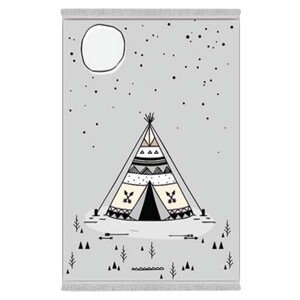 فرشینه دفه از جنس پارچه شانل ترک طرح فانتزی کد 16