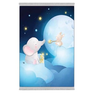 فرشینه دفه از جنس پارچه شانل ترک طرح فانتزی کد 22