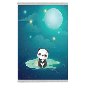 فرشینه دفه از جنس پارچه شانل ترک طرح فانتزی کد 23