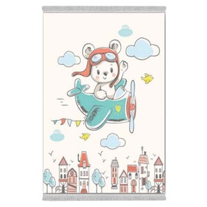 فرشینه دفه از جنس پارچه شانل ترک طرح فانتزی کد 67