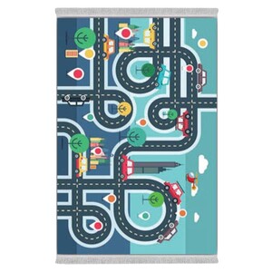 فرشینه دفه از جنس پارچه شانل ترک طرح فانتزی کد 91