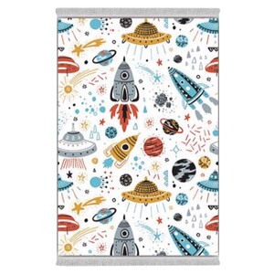 فرشینه دفه از جنس پارچه شانل ترک طرح فانتزی کد 97