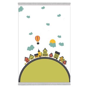 فرشینه دفه از جنس پارچه شانل ترک طرح فانتزی کد 103