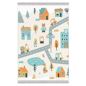 فرشینه دفه از جنس پارچه شانل ترک طرح فانتزی کد 111