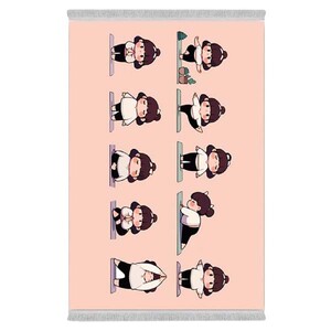 فرشینه دفه از جنس پارچه شانل ترک طرح فانتزی کد 120