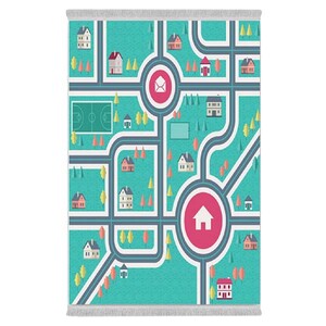 فرشینه دفه از جنس پارچه شانل ترک طرح فانتزی کد 132