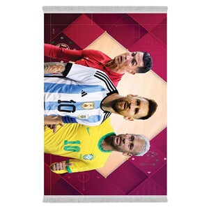 فرشینه دفه از جنس پارچه شانل ترک طرح فانتزی کد 162