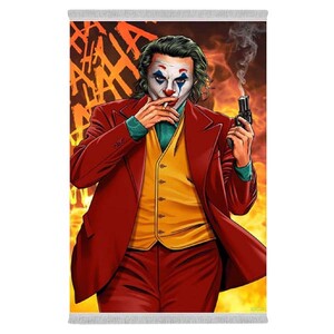 فرشینه دفه از جنس پارچه شانل ترک طرح فانتزی کد 202