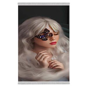 فرشینه دفه از جنس پارچه شانل ترک طرح فانتزی کد 209