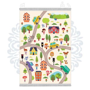 فرشینه دفه از جنس پارچه شانل ترک طرح فانتزی کد 293