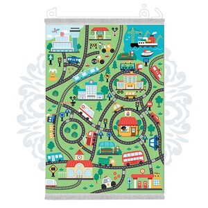 فرشینه دفه از جنس پارچه شانل ترک طرح فانتزی کد 322