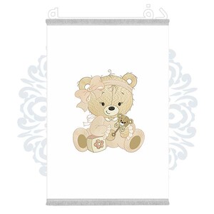 فرشینه دفه از جنس پارچه شانل ترک طرح فانتزی کد 338