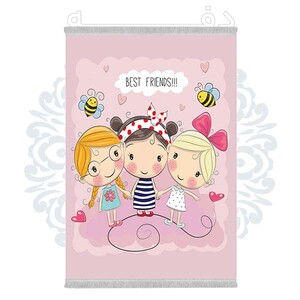 فرشینه دفه از جنس پارچه شانل ترک طرح فانتزی کد 363